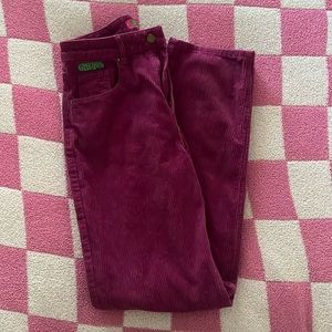 Empyre Tori 90s Pink Corduroy Skate Pants